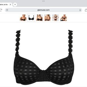 Marie Jo Avero 32C in black NWOT